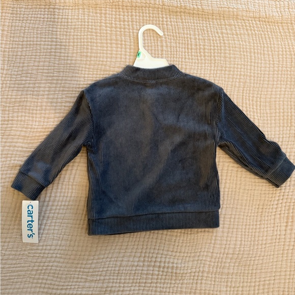 Blue Ribbed Toddler Set - Picture 3 of 7